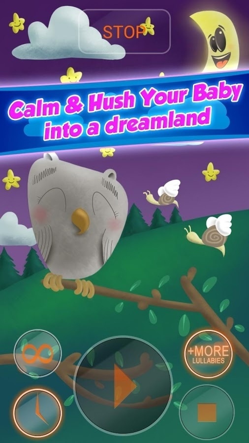 BEBÊ DORMINDO MÚSICA - Esse aplicativo é um aliado na hora de acalmar ou fazer seu bebê dormir com musicas infantis e canções de ninar. Disponível gratuitamente para Android - Divulgação