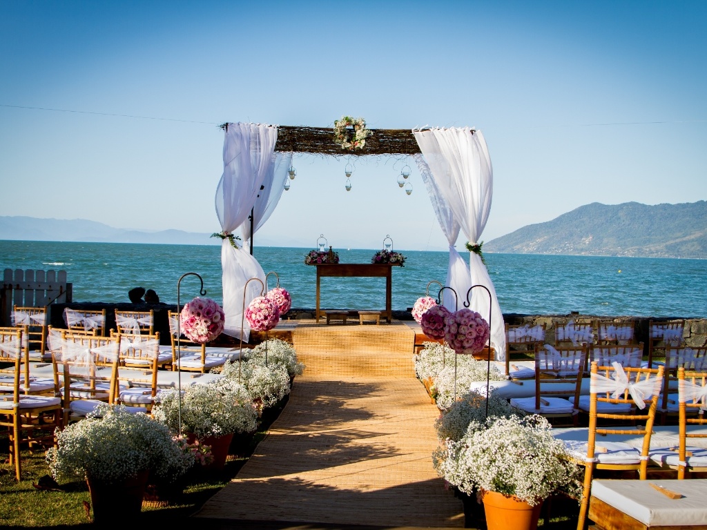 Wallpaper Veja Variadas Referencias De Decoracao Para Um Casamento Na Praia For iPhone