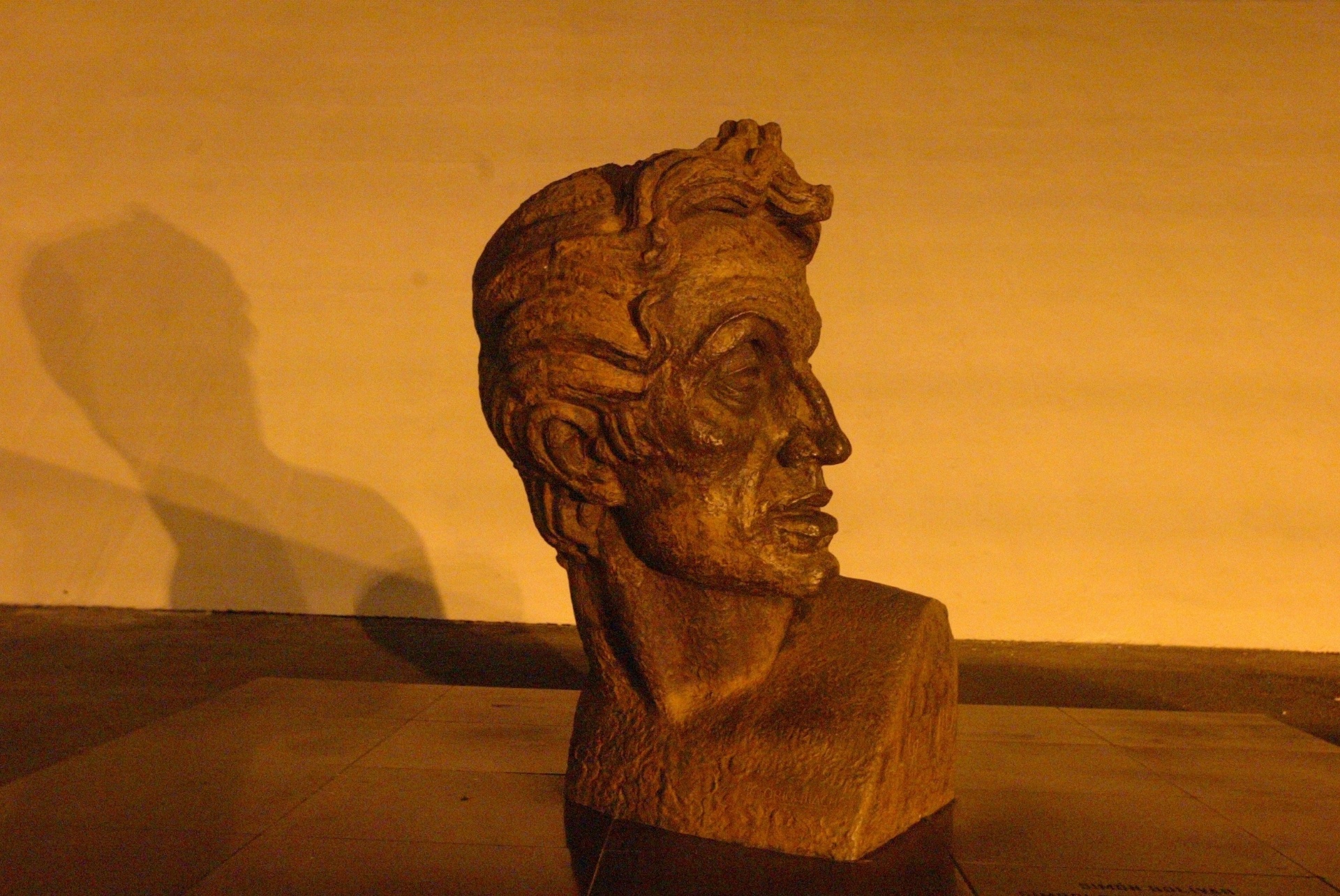 Obras do Memorial da América Latina. Ainda não há informação do que foi destruído no incêndio - Rubens Cardia/Folha Imagem