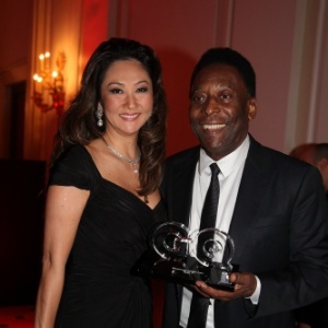 Pelé e Márcia namoram desde 2010