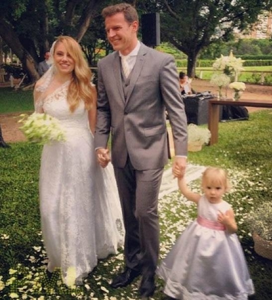 30.nov.2013 - Juliana Baroni se casou com o empresário Eduardo Moreira. A cerimônia foi realizada na Hípica Paulista, em São Paulo