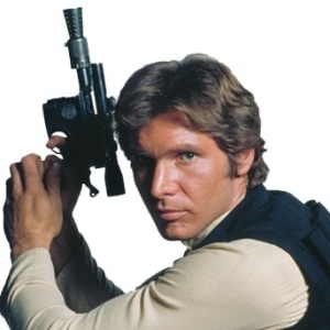 Harrison Ford como Han Solo em "Guerra nas Estrelas" - Reprodução