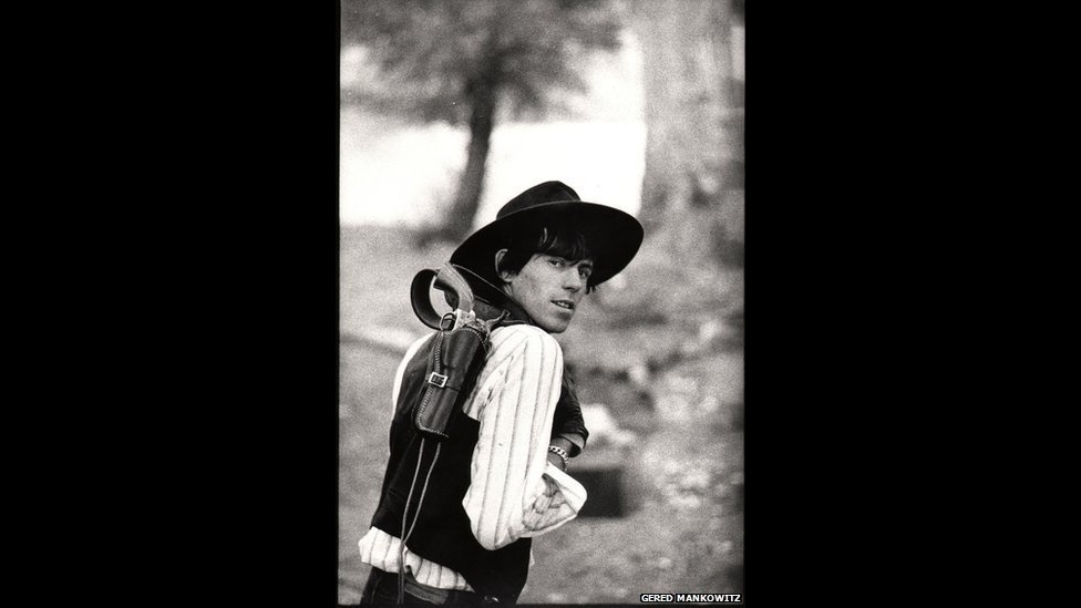 Exposição revela arquivo privado de fotos nunca vistas dos Rolling Stones - Gered Mankowitz/Divulgação BBC