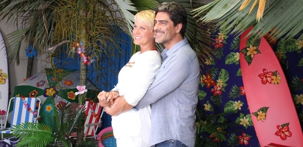 Junno Andrade e Xuxa - Foto Rio News