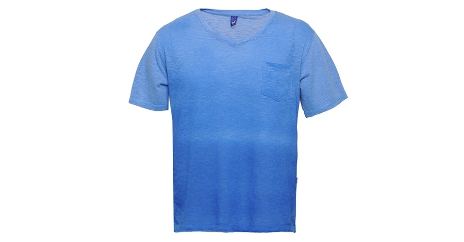Camiseta azul; R$ 29,90, nas Pernambucanas (SAC 4004-9200). Preço pesquisado em dezembro de 2013 e sujeito a alteração - Divulgação