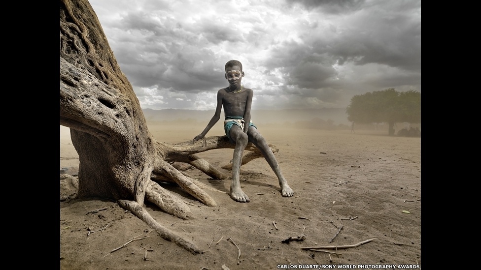 "Tempestade de Areia", feita no Vale de Omo, na Etiópia, por Carlos Durante, concorre no prêmio no Sony World Photography 2014 - Carlos Duarte/Sony World Photography 2014