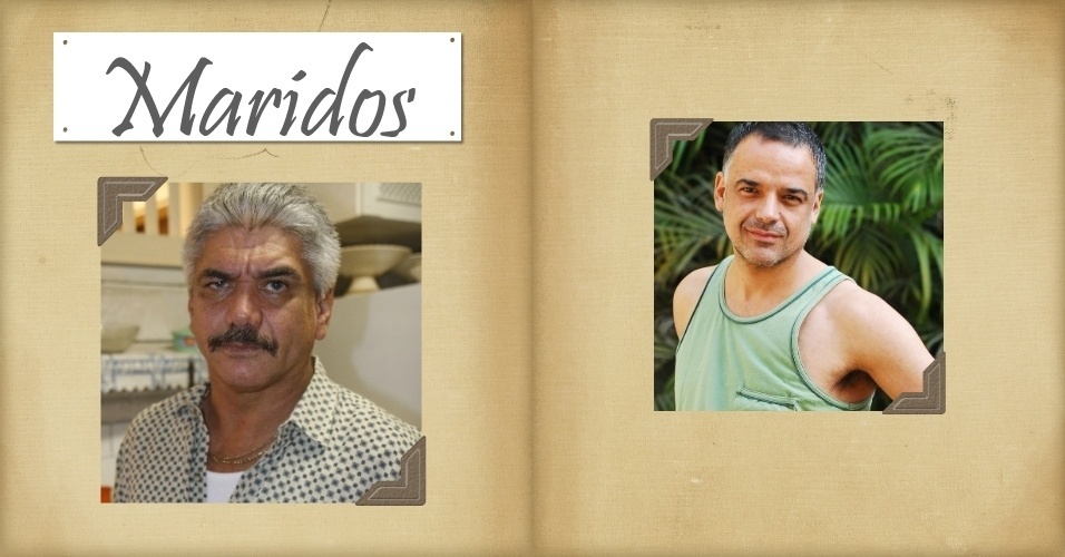 Montagens com maridos da TV - Montagem