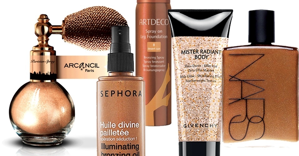 Maquiagem para o corpo - montagem - Divulgação