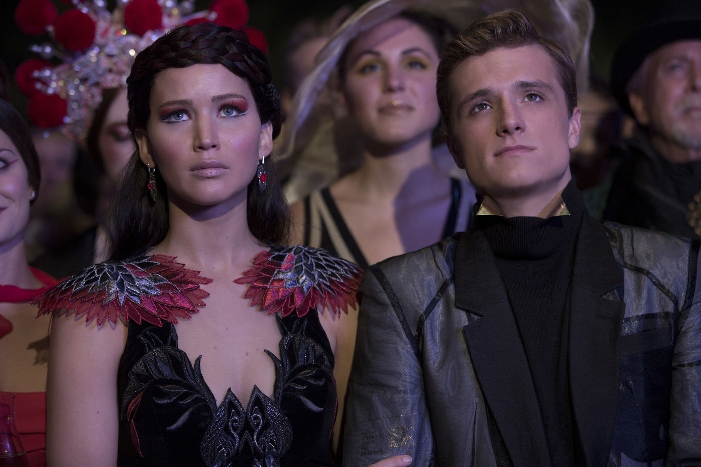 Jennifer Lawrence e Josh Hutcherson em cena de "Jogos Vorazes" - Divulgação