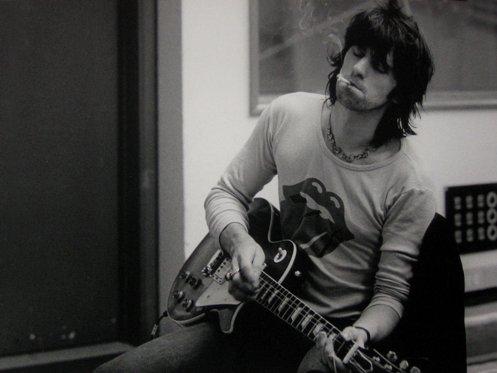 O mítico guitarrista dos Rolling Stones Keith Richards - Reprodução