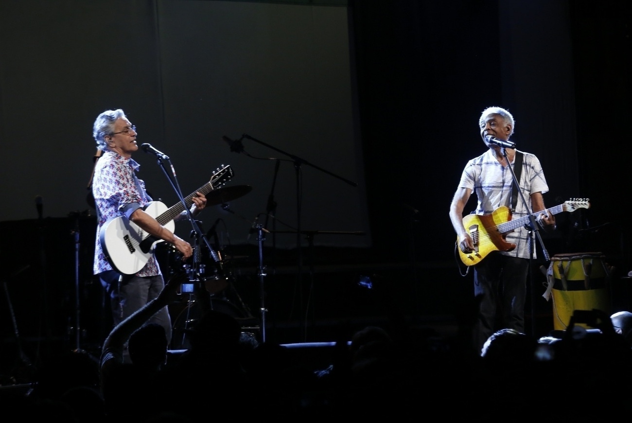 Caetano Veloso e Gilberto Gil (show no Rio de Janeiro - dezembro de 2013) - Photo Rio News