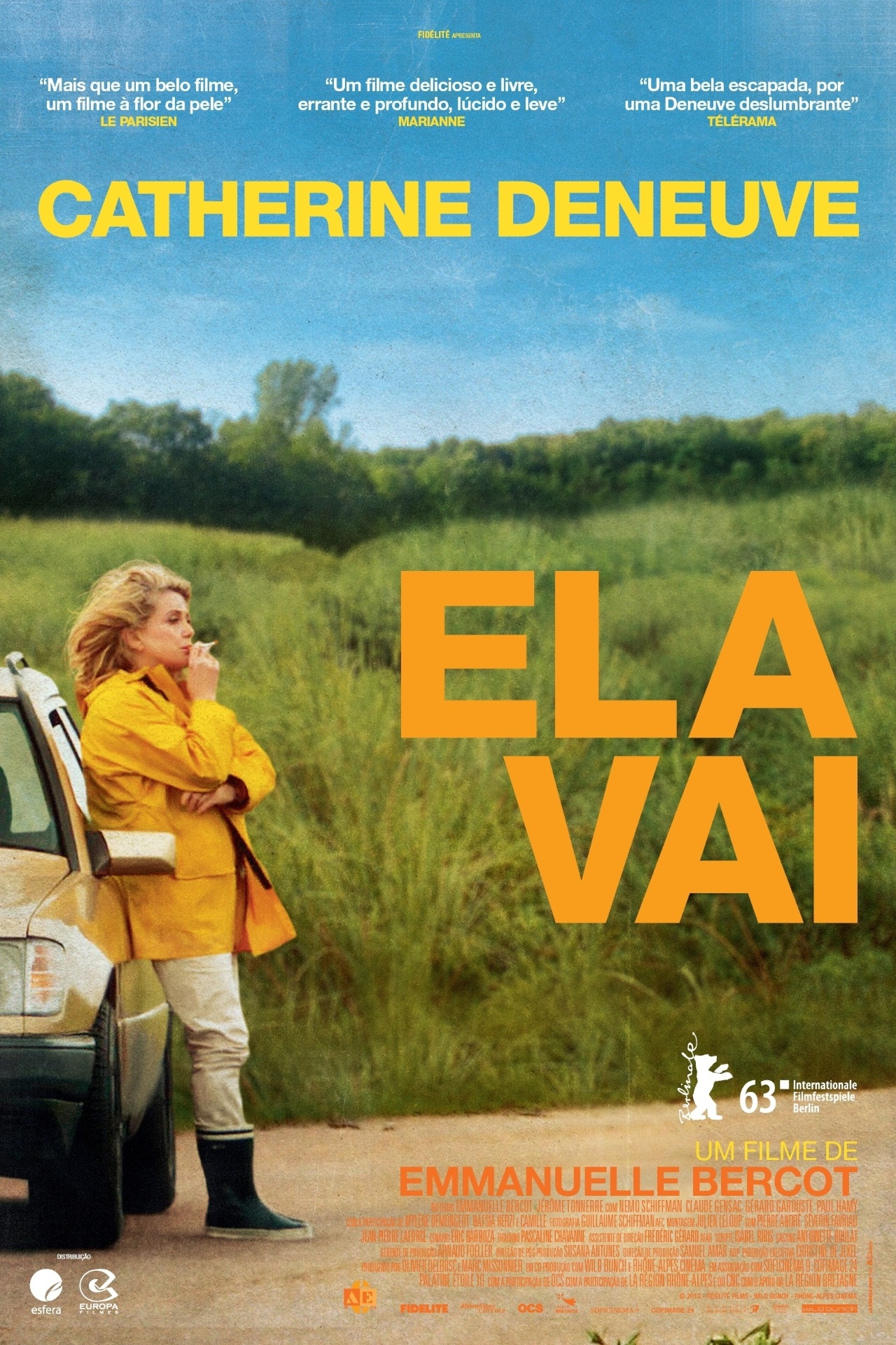 Cartaz de "Ela Vai", de Emmanuelle Bercot - Divulgação/Europa Filmes