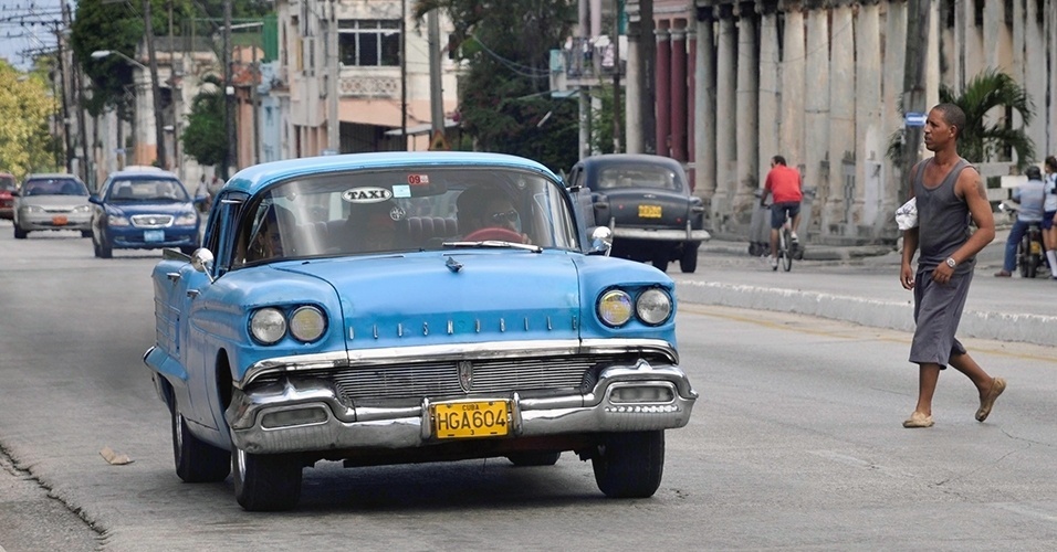 Carros em Cuba - AFP