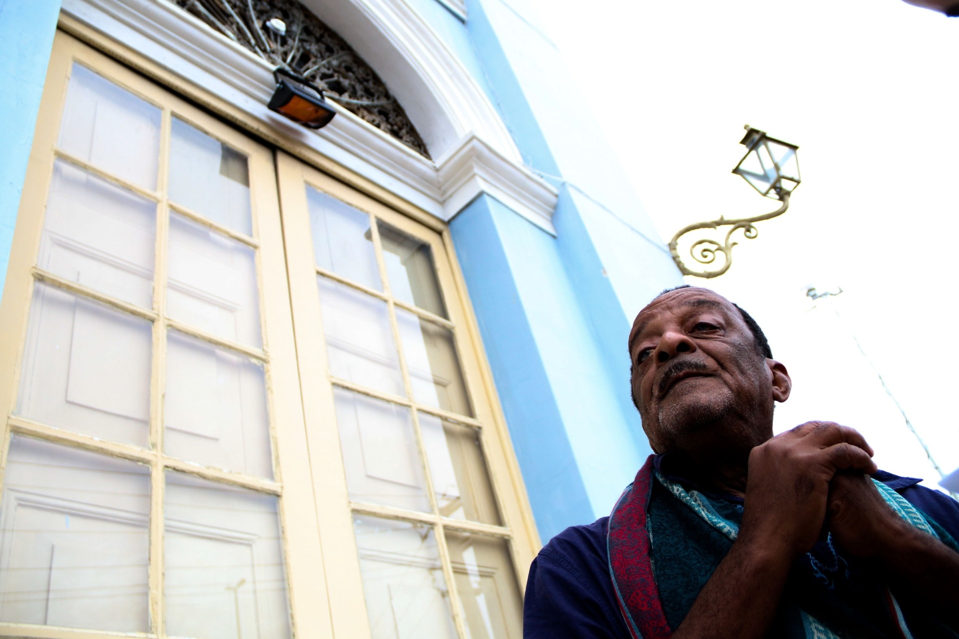 20.dez.13 - O percussionista Naná Vasconcelos - Sergio Bernardo/UOL