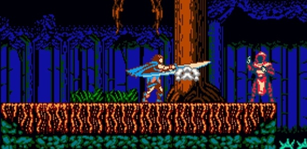 "Odallus" usa gráficos estilo 8-bit para apresentar uma desafiante jornada - Divulgação