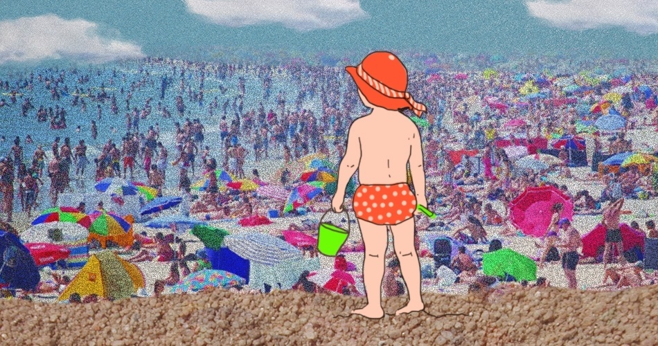 CRIANÇA PERDIDA: Permaneça no mesmo local, enquanto outro adulto pede ajuda no posto salva-vidas mais próximo ou, na ausência de um, em um posto policial. Assim caso a criança volte, vocês não se desencontram. Para evitar sustos, uma dica útil é ir à praia durante os períodos mais tranquilos ?de manhã bem cedo e no fim da tarde. Vestir o filho com roupas de cores chamativas também é uma estratégia que facilita sua localização - Didi Cunha/UOL