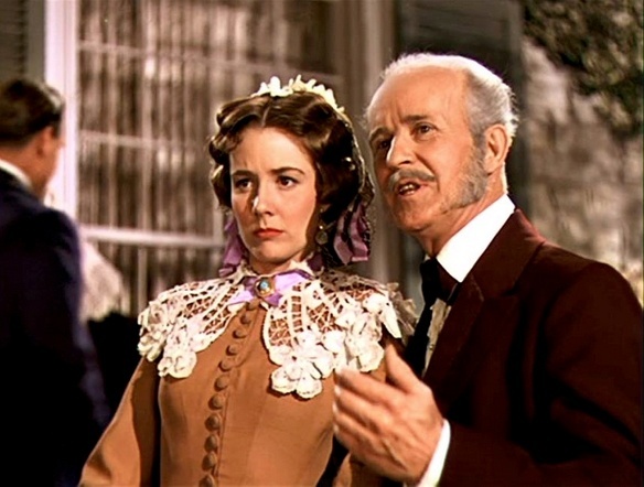 Alicia Rhett em cena de "E o Vento Levou..." - Reprodução