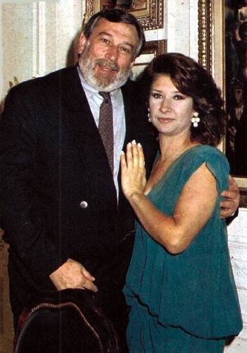 2010 - Paulo Goulart e Ana Rosa em cena da novela "Cama de Gato"