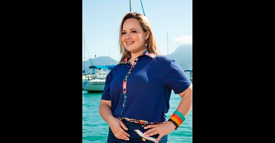 Blusa com detalhes estampados; R$ 124,99, na Kabene Jeans (www.kabenejeans.com.br). Preço pesquisado em janeiro de 2014 e sujeito a alterações - Divulgação