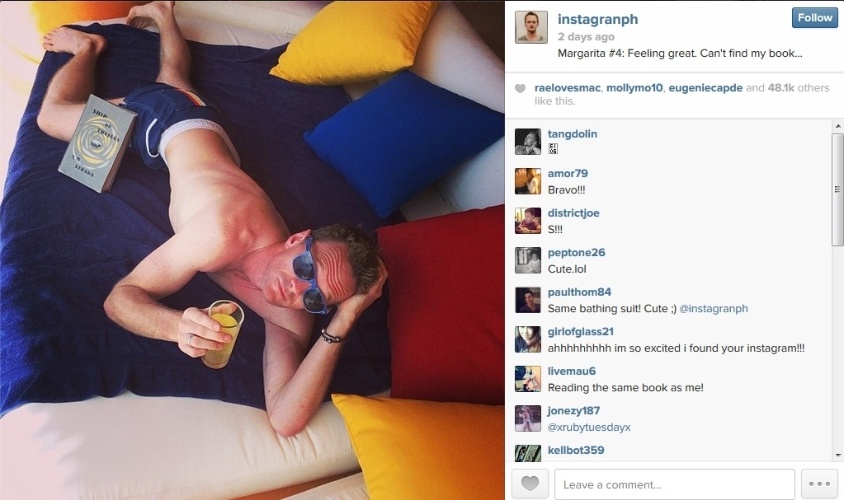 Neil Patrick Harris posta série divertida de fotos em que aparece "bêbado"