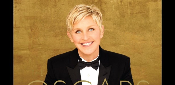 Pôster da 86ª edição do Oscar, com a apresentadora Ellen DeGeneres - Divulgação