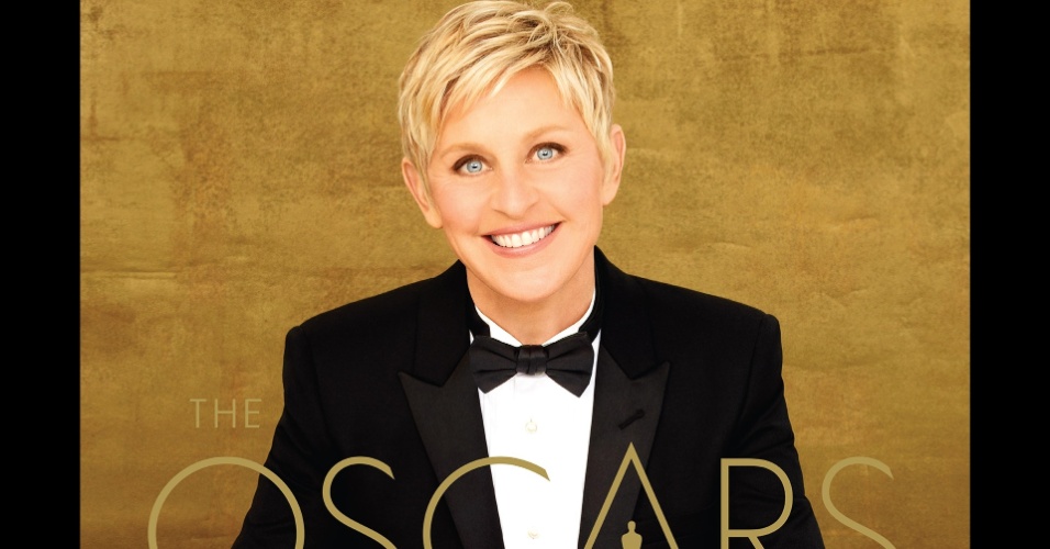 Pôster da 86ª edição do Oscar, com a apresentadora Ellen DeGeneres