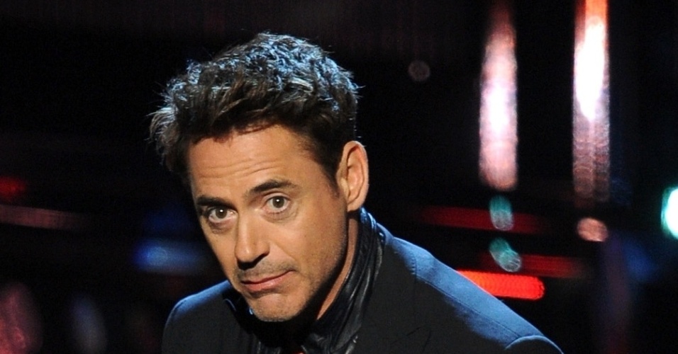 8.jan.2014 - Robert Downey Jr. vence na categoria Astro de Filme de Ação Favorito por "Homem de Ferro 3"