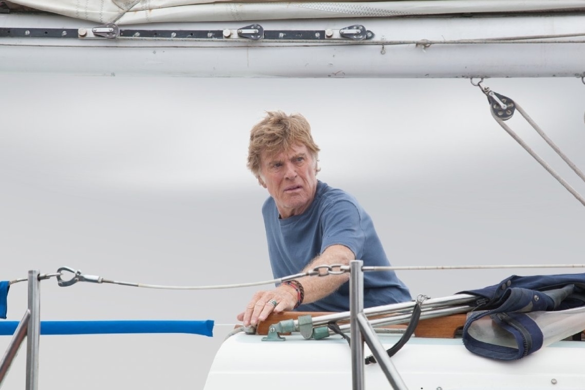 Robert Redford em cena de "Até o Fim" - Divulgação
