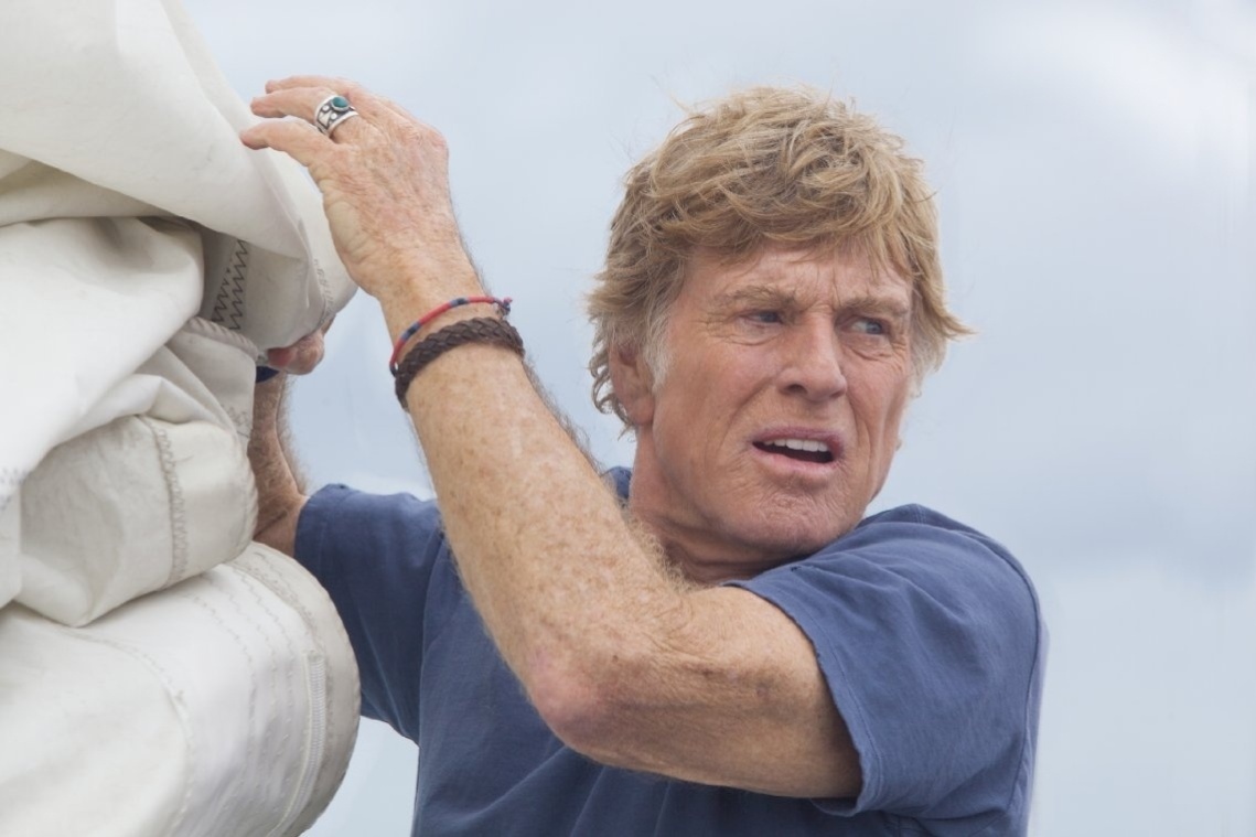 Robert Redford em cena de "Até o Fim" - Divulgação