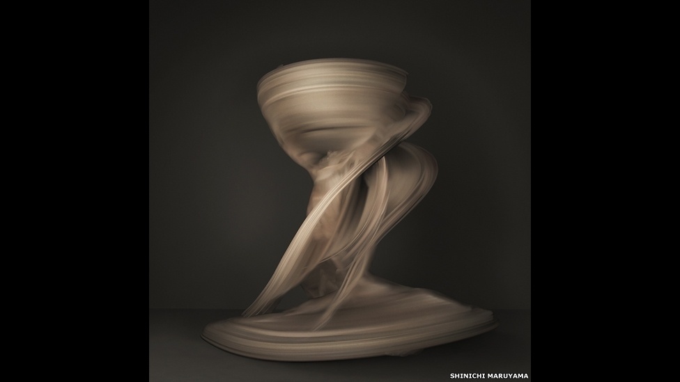 O projeto resultou na série batizada de "Nudes" (Nus) - Shinichi Maruyama, cortesia da Bruce Silverstein Gallery, NY