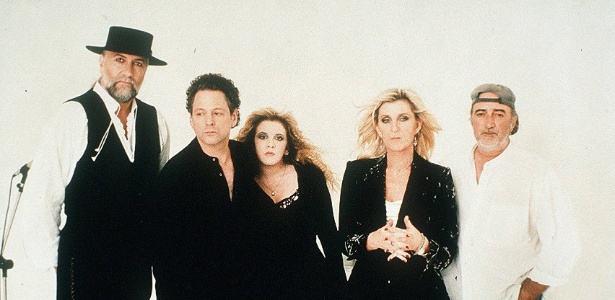 Fleetwood Mac em imagem registrada em 1997, pouco antes de Christine McVie deixar a banda - Divulgação