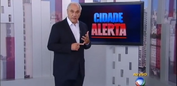 Marcelo Rezende vai apresentar segunda edição do "Cidade Alerta" às 21h30 - Reprodução/Record