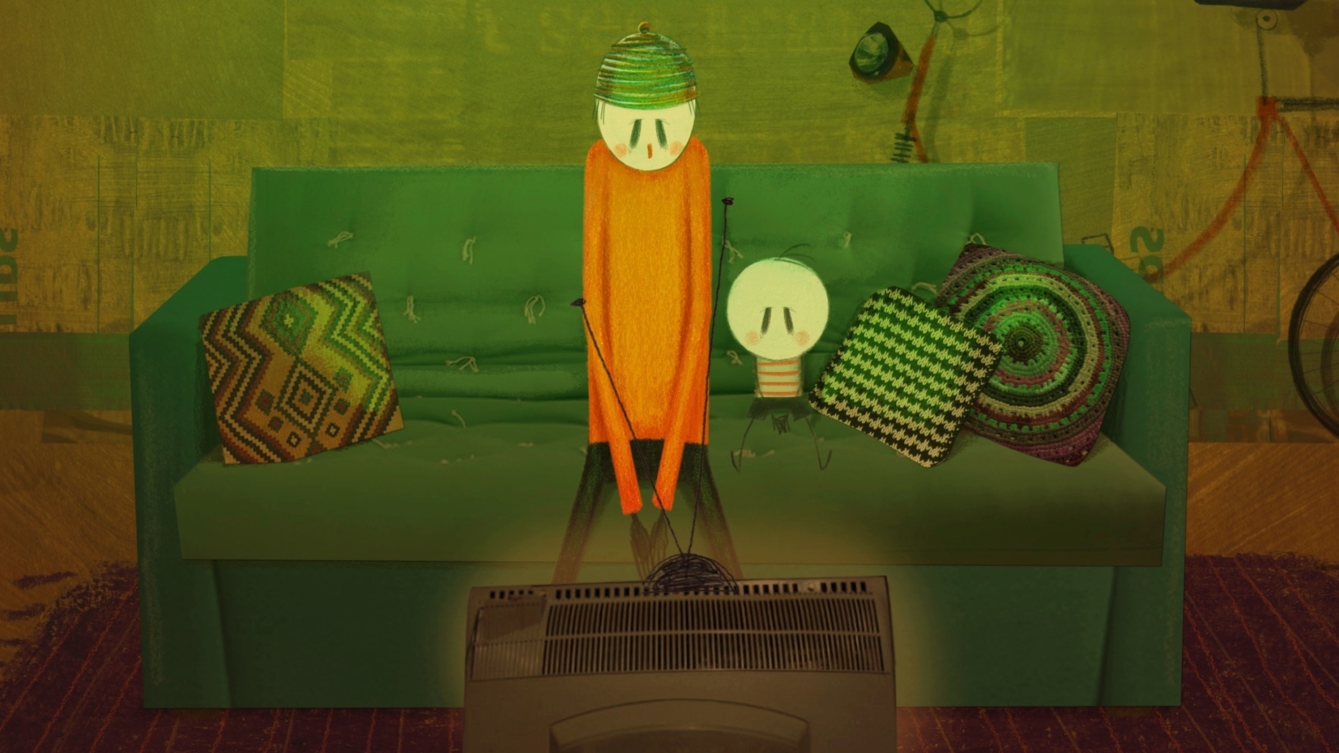 Cena de "O Menino e o Mundo", de Alê Abreu - Divulgação