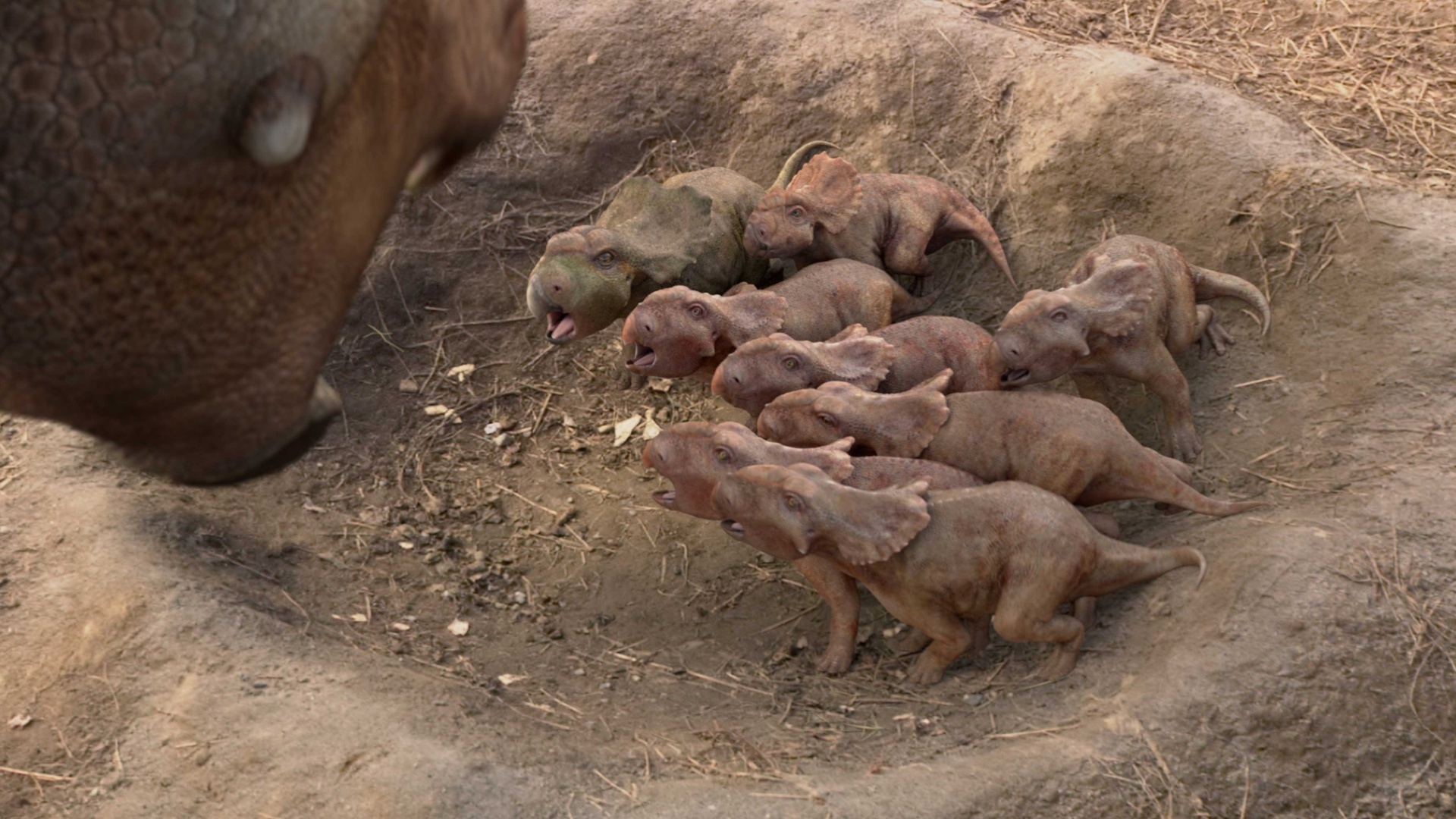Cena de "Caminhando com Dinossauros", de Barry Cook e Neil Nightingale - Divulgação/Fox