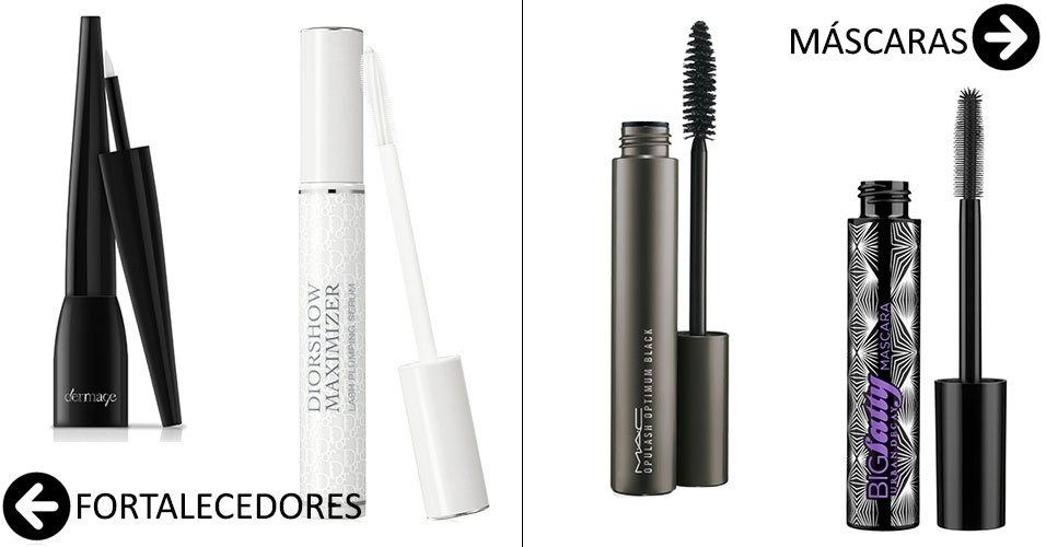 fortalecedores de cílios x máscaras - Divulgação/Montagem UOL