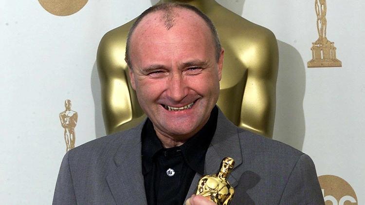 21.jan.2014 - Em 2000, Phil Collins recebeu o Oscar por "You?ll Be In My Heart", composta para a animação ?Tarzan?. - AFP - AFP
