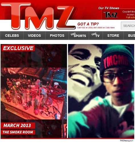 21.jan.2014 - TMZ divulga foto de suposto quarto de drogas de Justin Bieber