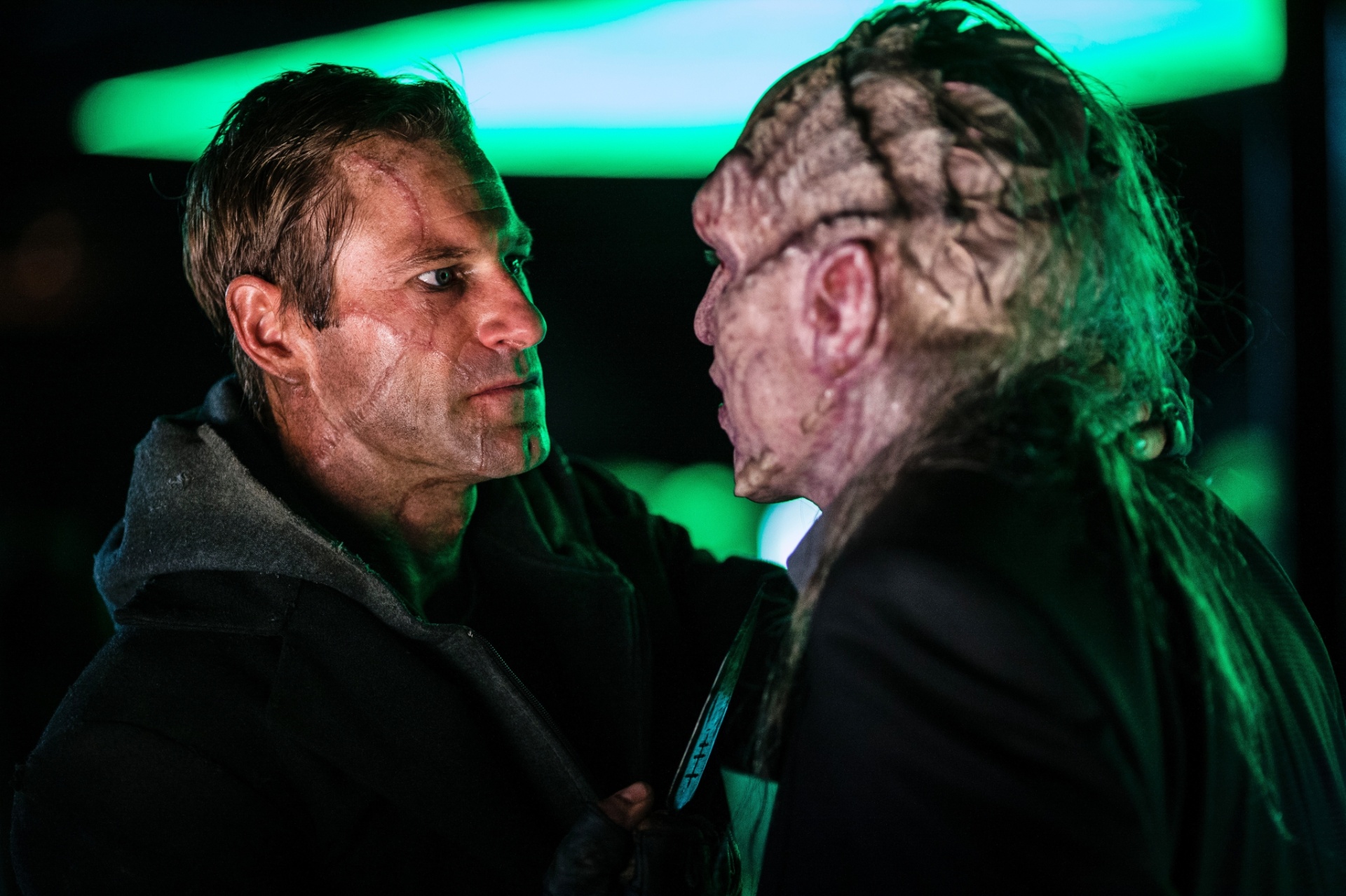 Cena de "Frankenstein: Entre Anjos e Demônios" (2014), de Stuart Beattie - Divulgação/Playarte