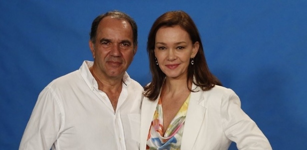 Julia Lemmertz e Humberto Martins são Helena e Virgílio na novela "Em Família"