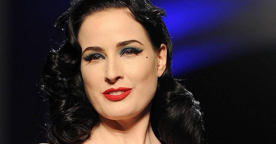 Semana de alta costura de Paris 2014 - Dita Von Teese - Getty Images