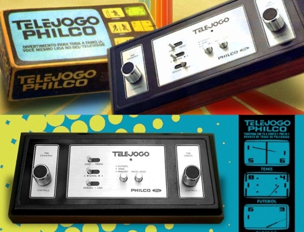 O Telejogo da Philco-Ford foi pioneiro no mercado de games brasileiro - Reprodução