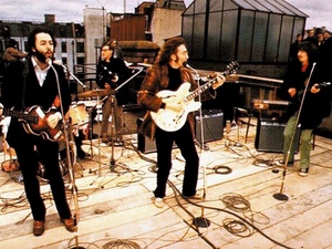 Último show dos Beatles, em 1969 - Reprodução - Reprodução