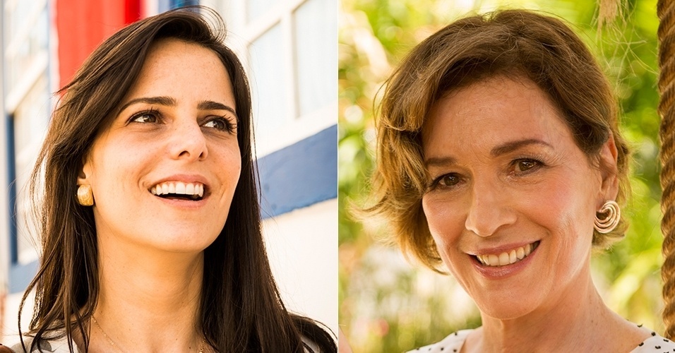 Juliana Araripe e Natália do Vale interpretam Chica em "Em Família"