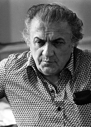 O cineasta italiano Federico Fellini, morto em 1993 - AFP/Divulgação