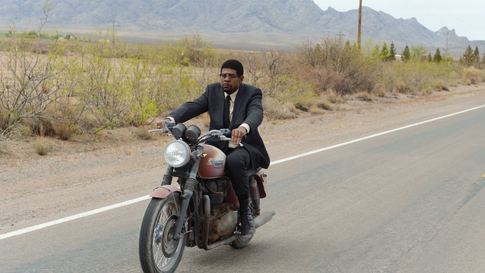 Cena de "Two Men in Town", de Rachid Bouchareb - Divulgação/Festival de Berlim