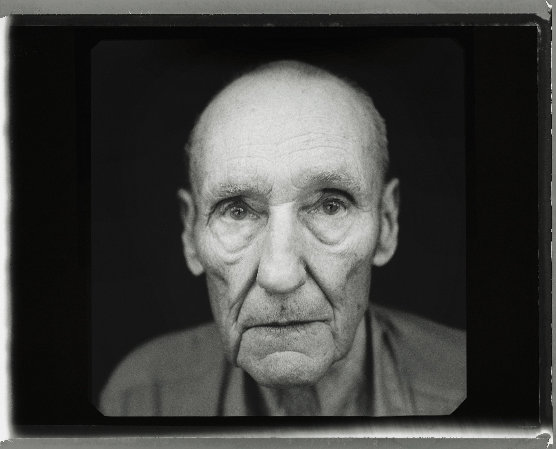 Retrato de William Burroughs feito pela fotógrafa Annie Leibowitz que esteve em exposição na Royal Academy de Londres em 2008 - Divulgação/Royal Academy