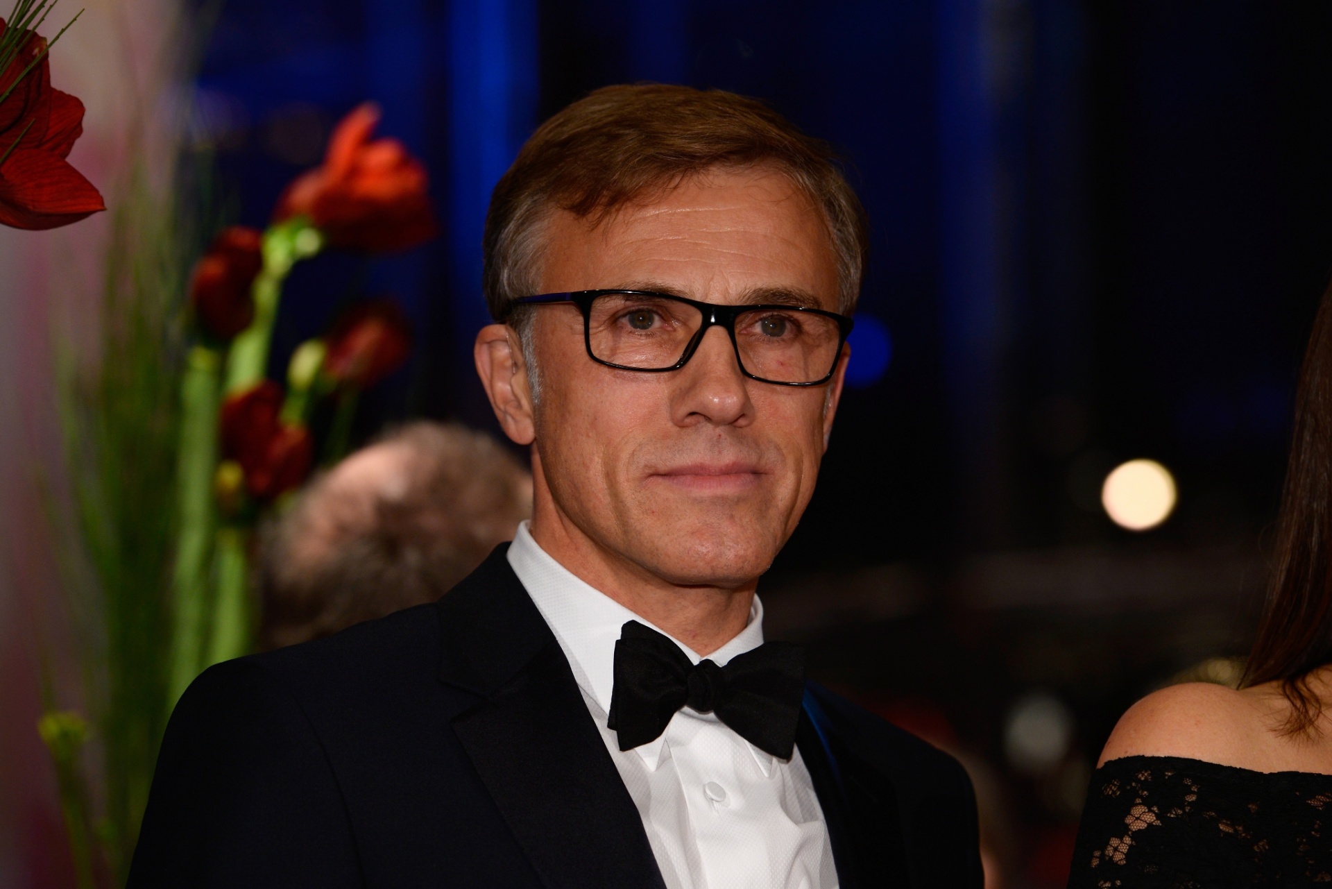 6.fev.2014 - Christoph Waltz vai a tapete vermelho do Festival de Berlim 2014 - Clemens Bilan/Getty Images