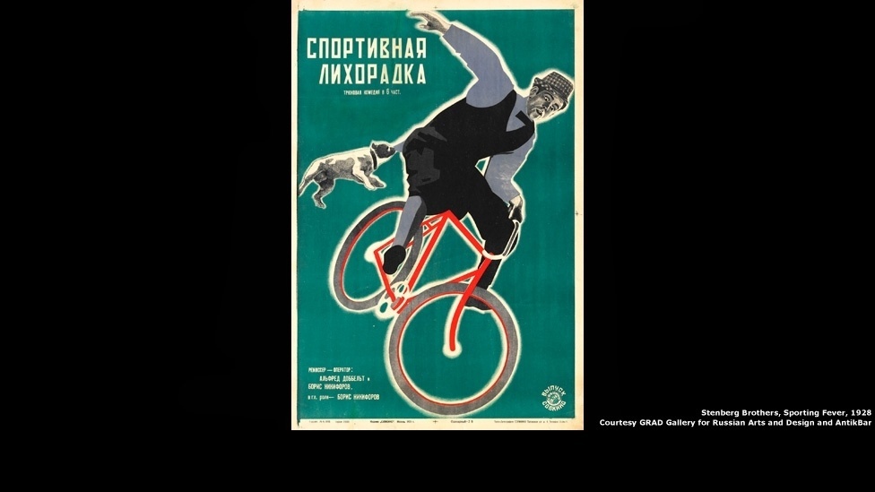 Irmãos Stenberg, 'Sporting Fever', 1928 - GRAD (Gallery for Russian Arts and Desig)/Divulgação