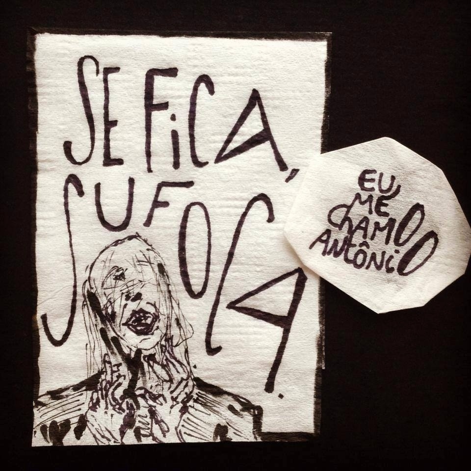 Arte do publicitário Pedro Gabriel, autor do livro "Eu me Chamo Antônio" - Reprodução