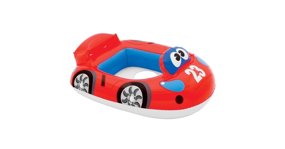 Bote inflável Baby Bote Kiddie, da marca Happy Toys. Na Ri Happy (www.rihappy.com.br), R$ 39,99. Preço consultado em fevereiro de 2014 e sujeito a alterações - Divulgação